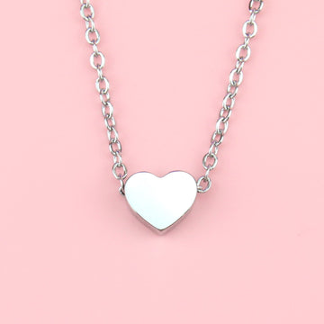 Heart Necklace - Sour Cherry