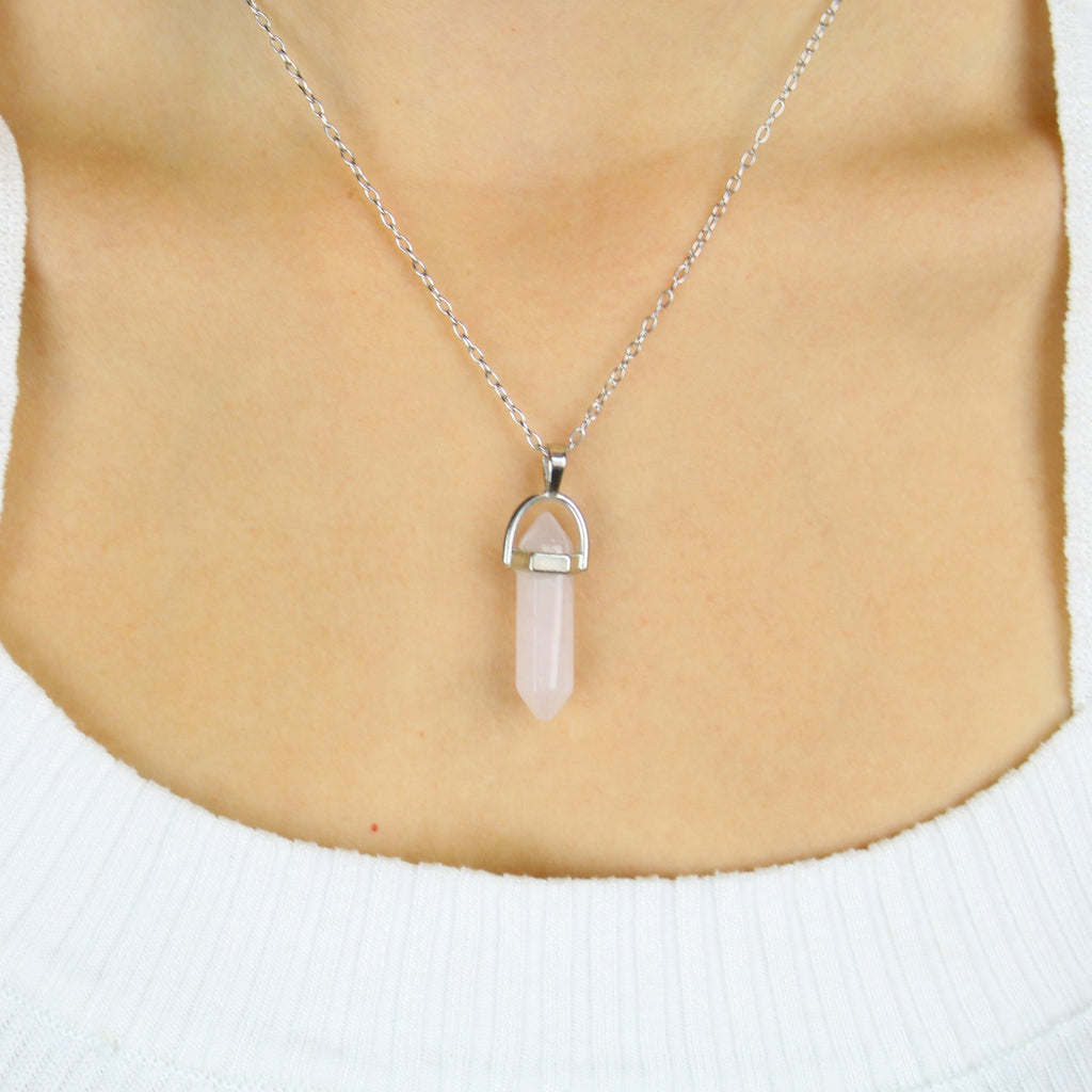 Quartz Necklace - Sour Cherry