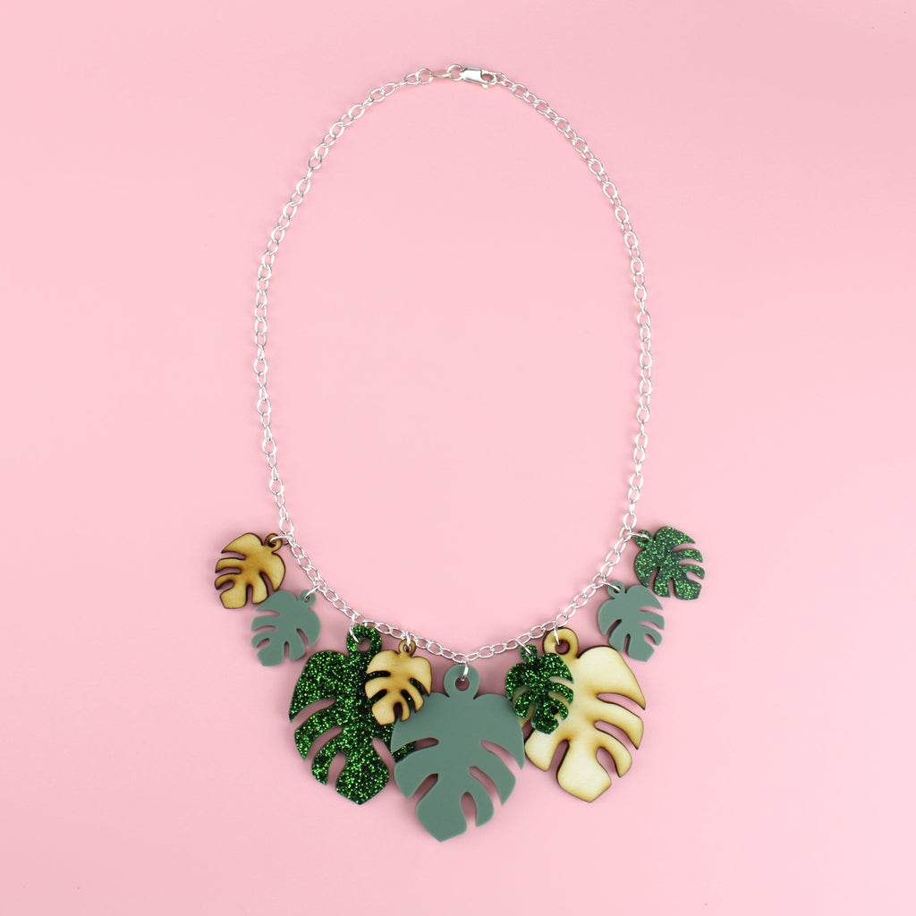 Rain-Florist Necklace - Sour Cherry