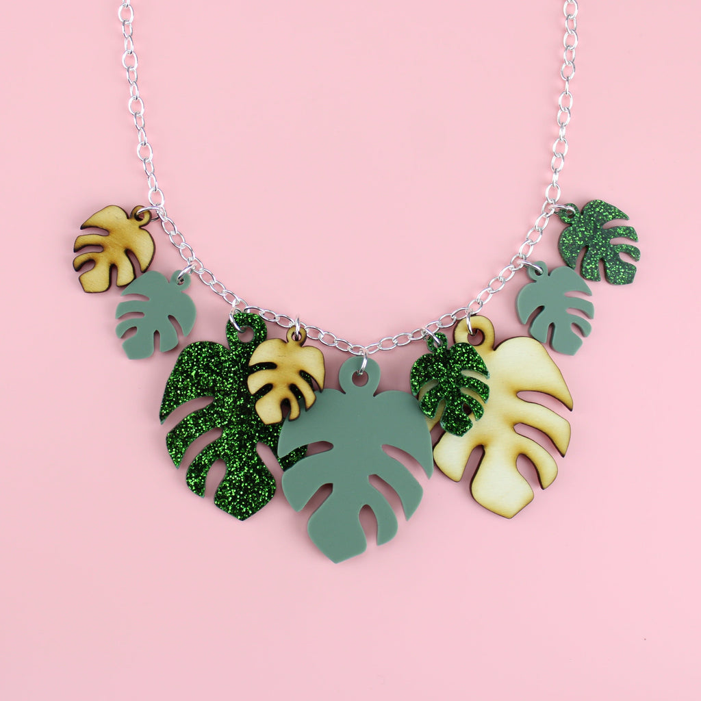 Rain-Florist Necklace - Sour Cherry