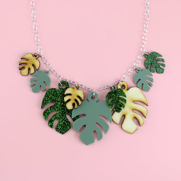 Rain-Florist Necklace - Sour Cherry