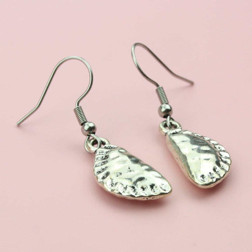 Cornish Pasty Earrings - Sour Cherry