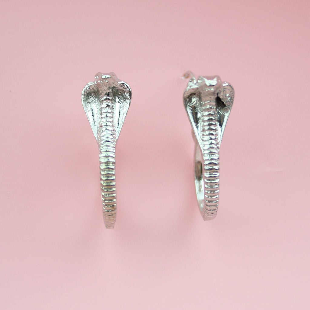 Cobra Snake Earrings - Sour Cherry
