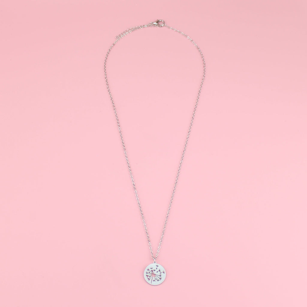 Dandelion Necklace - Sour Cherry