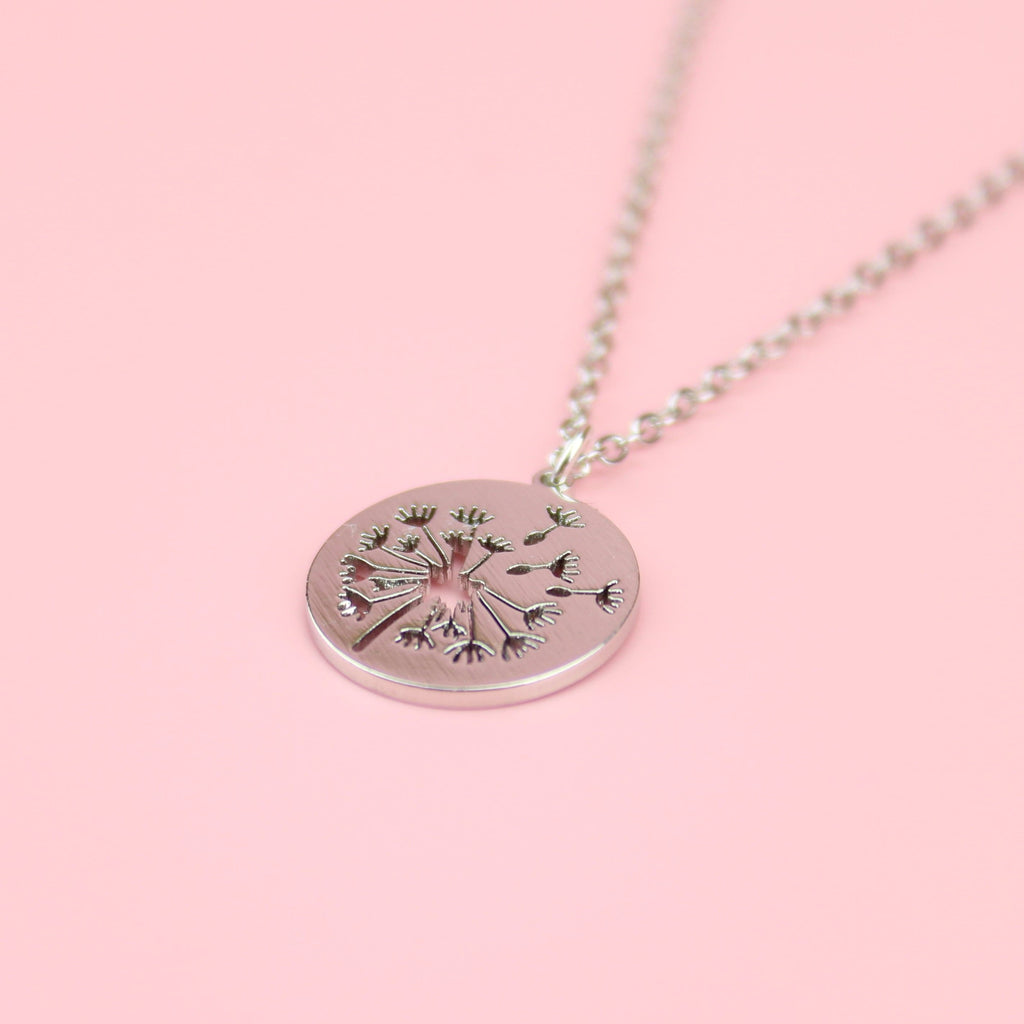 Dandelion Necklace - Sour Cherry