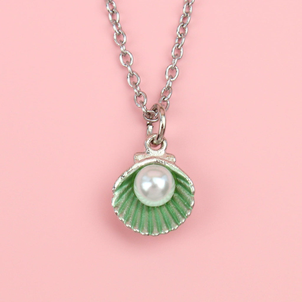Beachy Keen Necklace (Green) - Sour Cherry