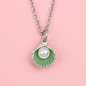 Beachy Keen Necklace (Green) - Sour Cherry