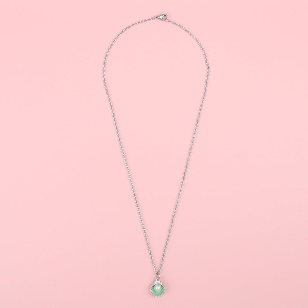 Beachy Keen Necklace (Green) - Sour Cherry