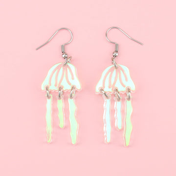 Jellyfish Earrings - Sour Cherry
