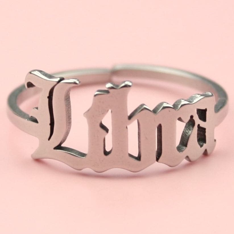 Libra Zodiac Ring - Sour Cherry