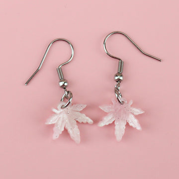 Pink Just Keep Rollin' Earrings - Sour Cherry