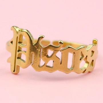 Pisces Zodiac Ring (Gold Plated) - Sour Cherry