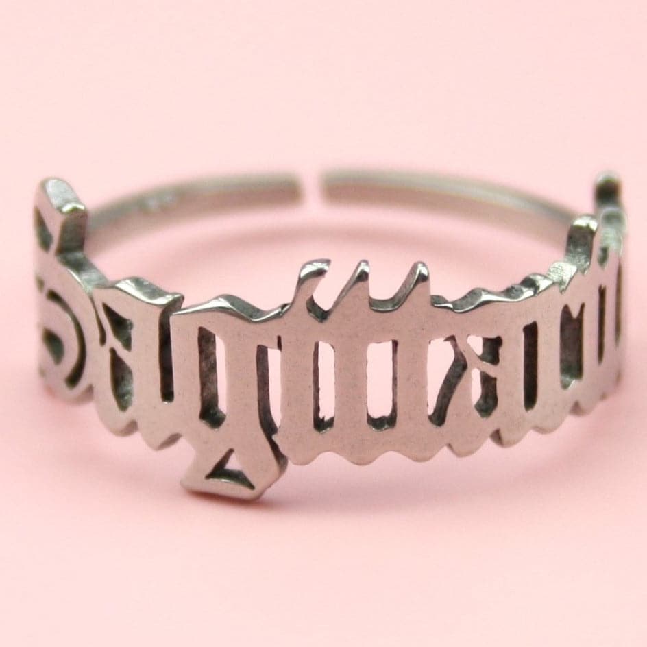 Sagittarius Zodiac Ring - Sour Cherry
