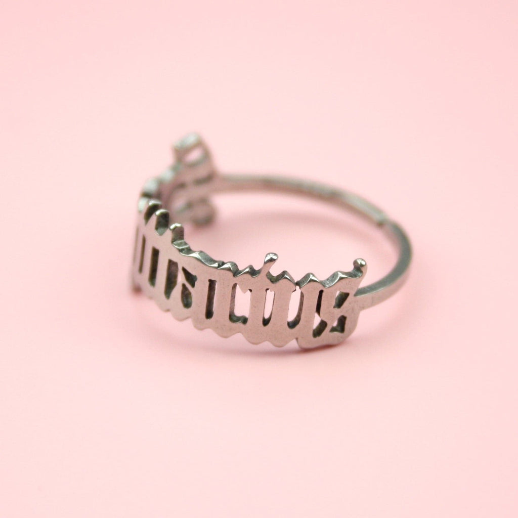 Sagittarius Zodiac Ring - Sour Cherry