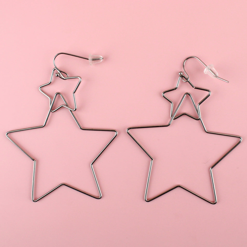 Star Crossed Earrings - Sour Cherry