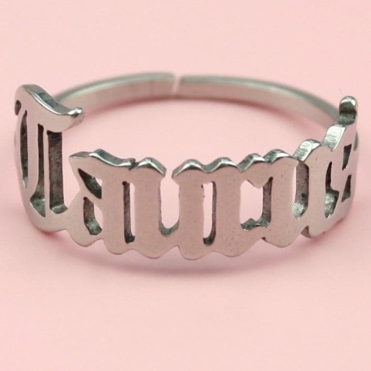 Taurus Zodiac Ring - Sour Cherry