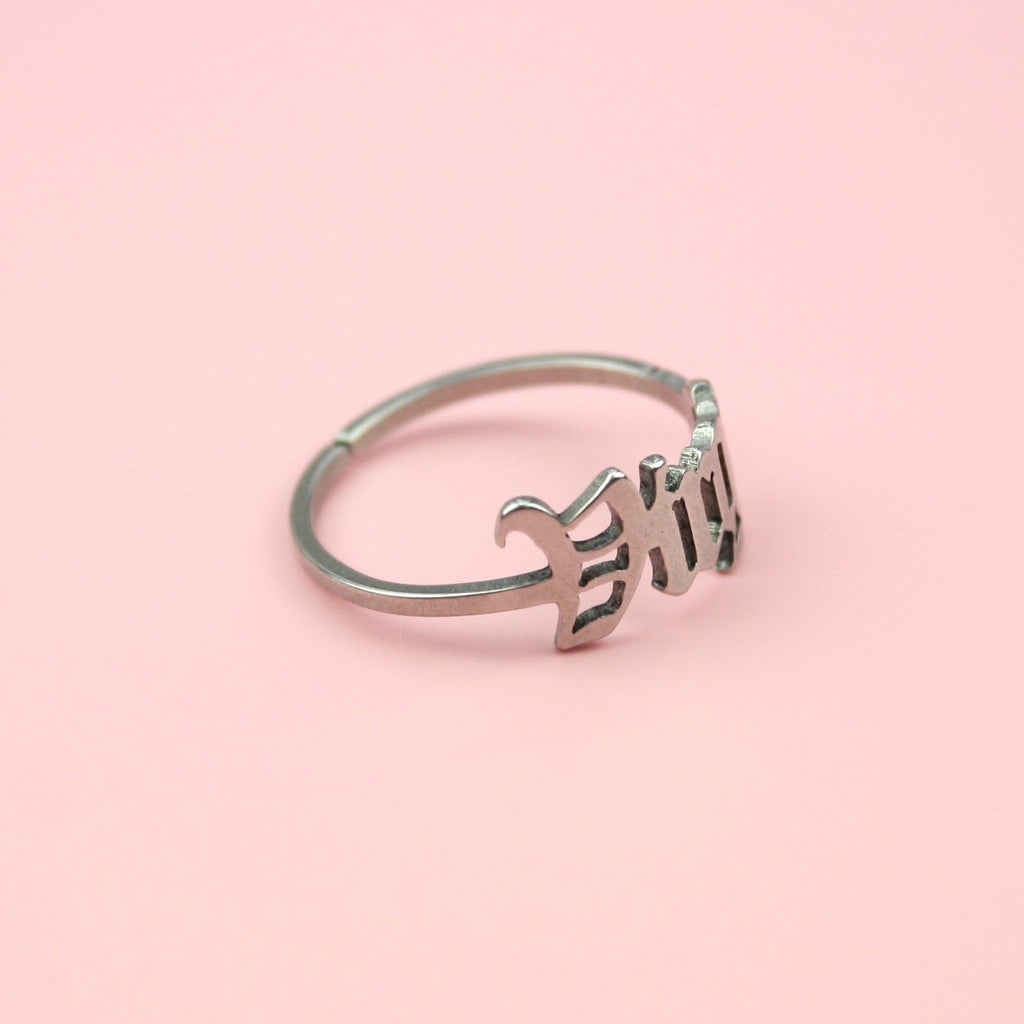 Virgo Zodiac Ring - Sour Cherry